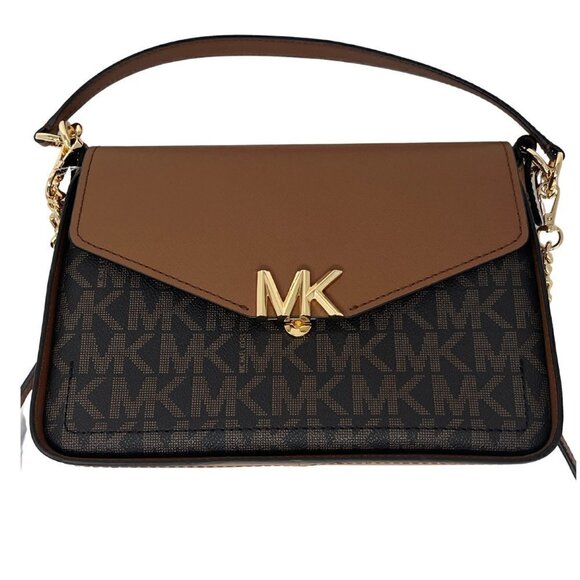 Michael Kors Medium Sylvia Flap Shoulder / Crossbody Purse Handbag - Picture 1 of 16